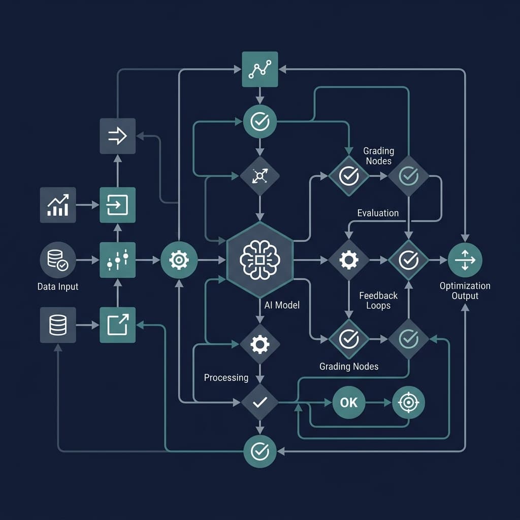 Stateful Retries & Evaluation Nodes: Building Self-Correcting AI Agent Workflows with LangGraph